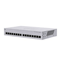 Switch 16 puertos Cisco Gigabit Ethernet CBS110, 10/100/1000Mbps, 8000 Entradas, No Administrable