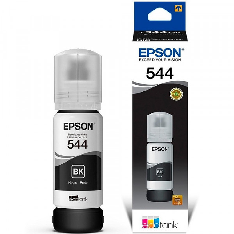 Botellas de Tinta Epson T544 color Negro (pack doble) 2