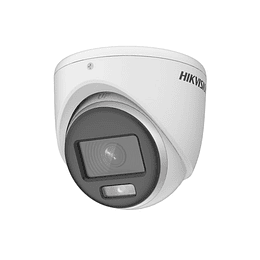 Cámara de vigilancia 2 MP Domo Hikvision Turbo HD ColorVu (CMOS, 1080p, 3D DNR) DS-2CE70DF0T-PF2.8mm