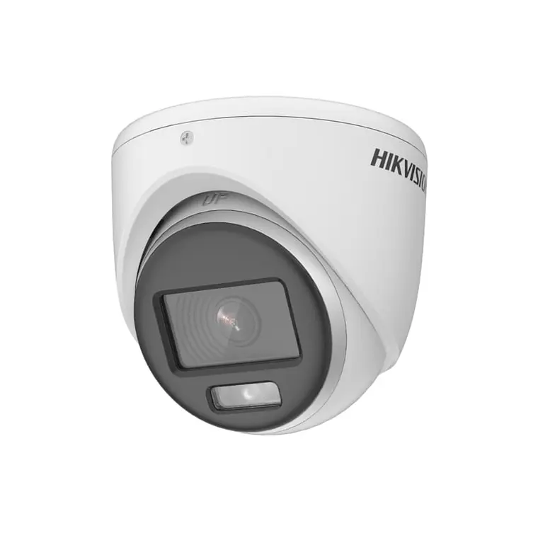 Cámara de vigilancia 2 MP Domo Hikvision Turbo HD ColorVu (CMOS, 1080p, 3D DNR) DS-2CE70DF0T-PF2.8mm 1