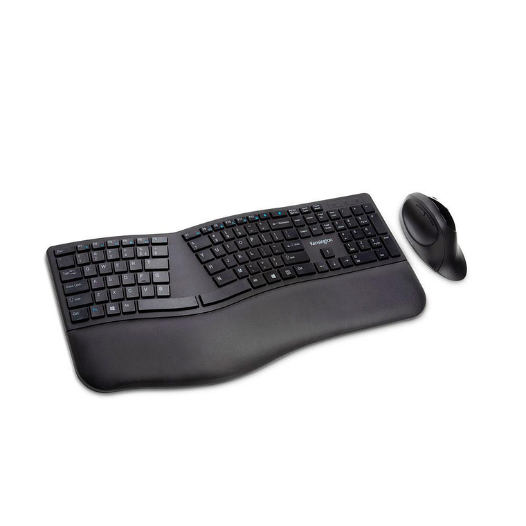 Combo Teclado y Mouse Pro Fit Ergonomico Inalambrico 1