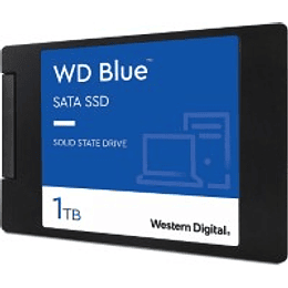 Disco Duro Interno - 1 TB - 2.5" - SATA 6Gb/s - azul