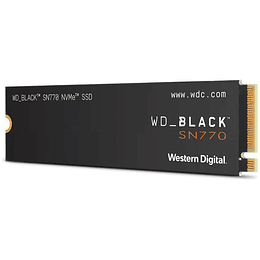 Unidad de Estado Sólido WD Black SN770, 500GB, M.2 PCIe 4.0, Lectura 5000MB/s Escritura 4000MB/s