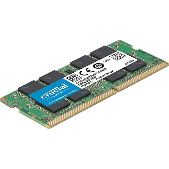 Memoria Ram 4GB DDR4 2666Mhz CL19 SoDimm Crucial no ECC