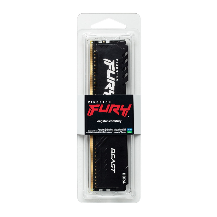 Memoria Ram 16GB DDR4 3200Mhz CL16 Dimm Kingston Fury 3