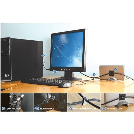 Cable de Seguridad Desktop y Perifericos