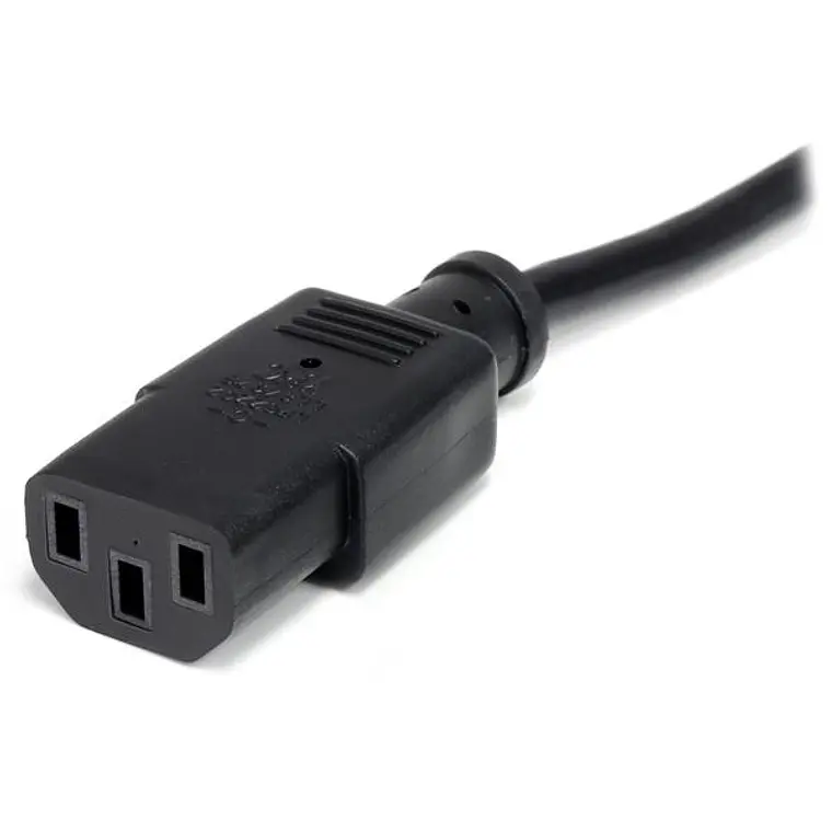 Cable de 3m de Alimentación Estándar para Computadora NEMA 5-15P a C13 Macho a Hembra 2