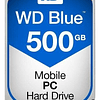 Disco duro 500GB interno | WD Blue 2.5“ SATA 6Gb/s (Nuevo / Sin empaque Original)