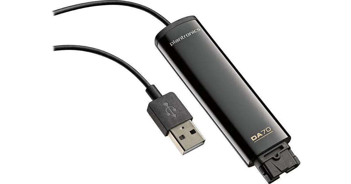 Plantronics Procesador de audio USB DA70 201851-01