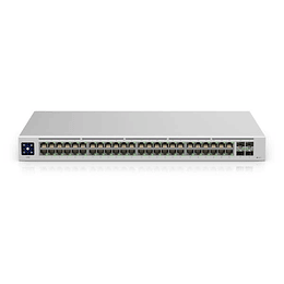 Switch 48 puertos Ubiquiti UniFi USW-Enterprise-48-PoE Conmutador - L3 - Gestionado  100/1000/2.5G (PoE+) + 4 x 1 Gigabit / 10 Gigabit SFP+ 