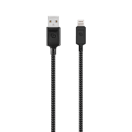 Cable Lightning a USB Empolvado Rugged, Largo 1.2m