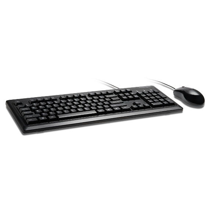 Kit Teclado Mouse Kensington Alámbrico For Life, Desktop Set 2