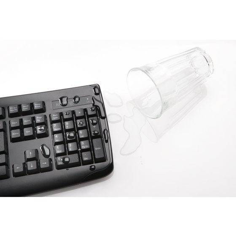 Kit Teclado Mouse Inalambrico Profit antiderrame 4