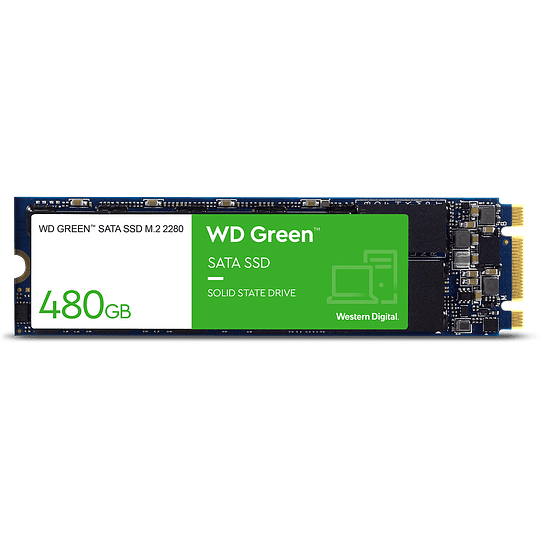 Disco duro 480GB interno SSD | WD Green M.2 2280 SATA 6Gb/s