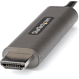 Cable 2m USB C a HDMI 4K de 60Hz con HDR10- Adaptador de Vídeo USB Tipo C a HDMI 2.0b Ultra HD 4K 