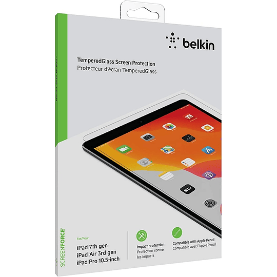 Lamina Glass Screenforce para iPad¡ 8a gen Belkin