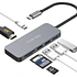 Hub USB-C Multipuerto USB-A; Micro SD/SD; HDMI; PD Dusted