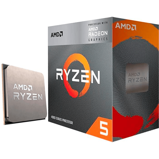 Procesador AMD Ryzen 5 4600G | 3.7GHz (4.2GHz Turbo) Six core + Radeon 1900MHZ