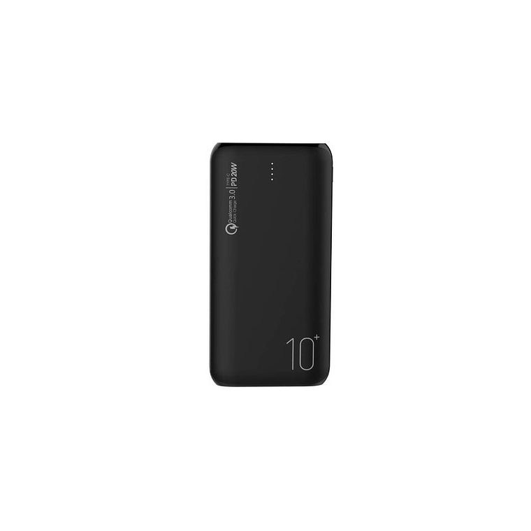 Bateria Externa Dusted PB Slim Carga Rápida PD-QC3.0 de 20W, 10.000 mAh, Negro 5