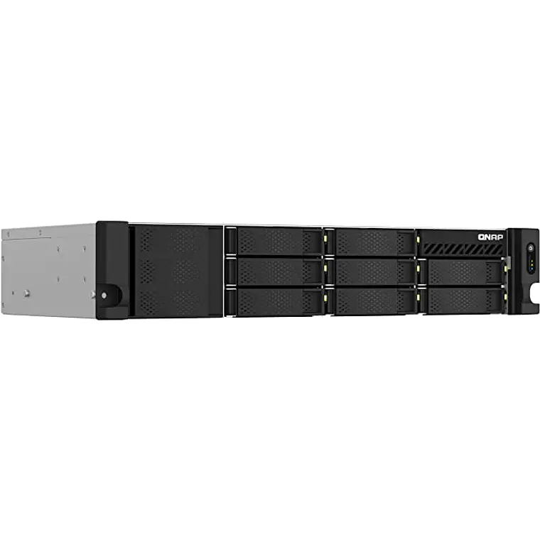 Montaje en bastidor de alta velocidad y profundidad corta de 8 bahías NAS Dual-2.5GbE CPU AMD Ryzen™ 1