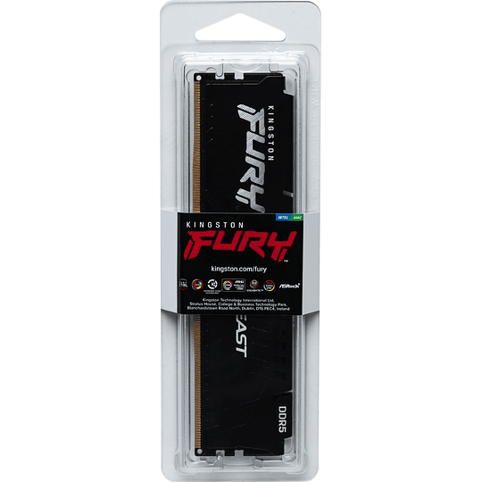 Memoria Ram 8GB DDR5 5600Mhz CL40 Dimm Kingston FURY Beast 