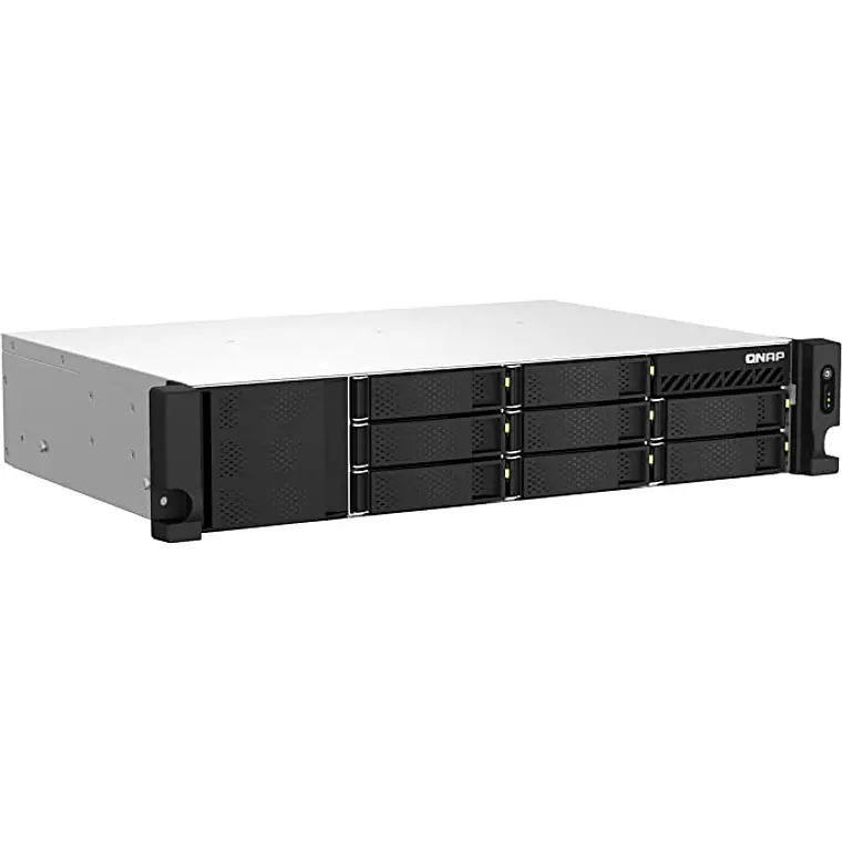 Montaje en bastidor de alta velocidad y profundidad corta de 8 bahías NAS Dual-2.5GbE CPU AMD Ryzen™ 2