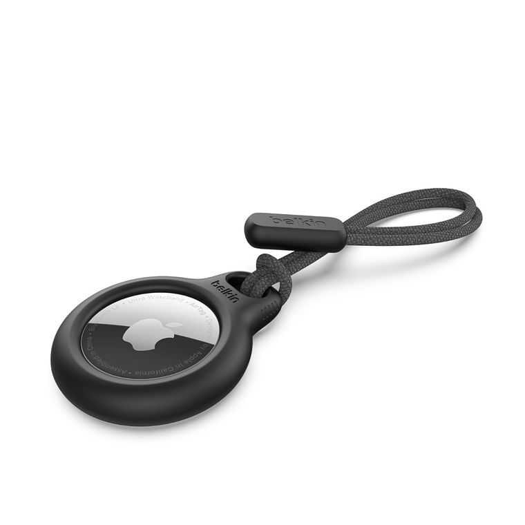 Soporte de seguridad para etiqueta Bluetooth Antipérdida - negro - para Apple AirTag 2