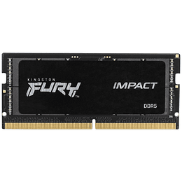 Memoria Ram 8GB DDR5 4800Mhz CL38 SoDimm Kingston FURY Impact 