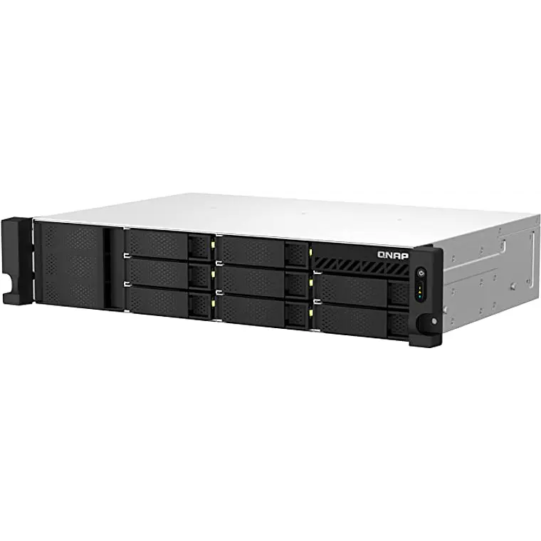 Montaje en bastidor de alta velocidad y profundidad corta de 8 bahías NAS Dual-2.5GbE CPU AMD Ryzen™ 3