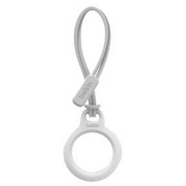 Belkin - Soporte de seguridad con tira para etiqueta Bluetooth antipérdida - blanco - para Apple AirTag 3