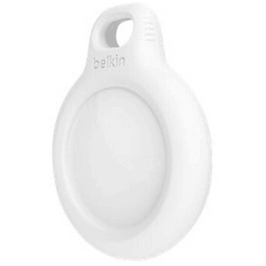 Belkin - Soporte de seguridad con tira para etiqueta Bluetooth antipérdida - blanco - para Apple AirTag