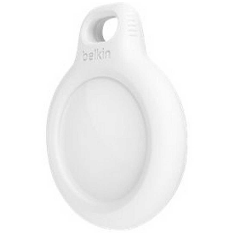 Belkin - Soporte de seguridad con tira para etiqueta Bluetooth antipérdida - blanco - para Apple AirTag 4
