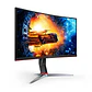 Monitor 24“ Curvo AOC C24G2, Panel VA, 165Hz, 1ms, FreeSync Premium - Miniatura 4