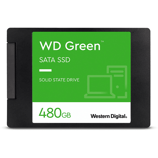 Disco duro 480GB interno SSD | WD Green 2.5“ SATA