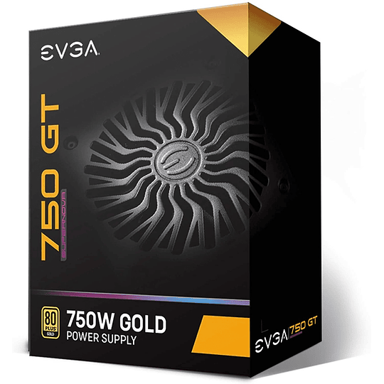 Fuente de poder 750W EVGA SuperNOVA 750 GT/Modular 