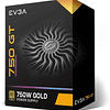 Fuente de poder 750W EVGA SuperNOVA 750 GT/Modular 