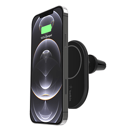 Belkin - Soporte de carga inalámbrico para el coche - 10 vatios - negro - para Apple iPhone 12, 12 mini, 12 Pro, 12 Pro Max