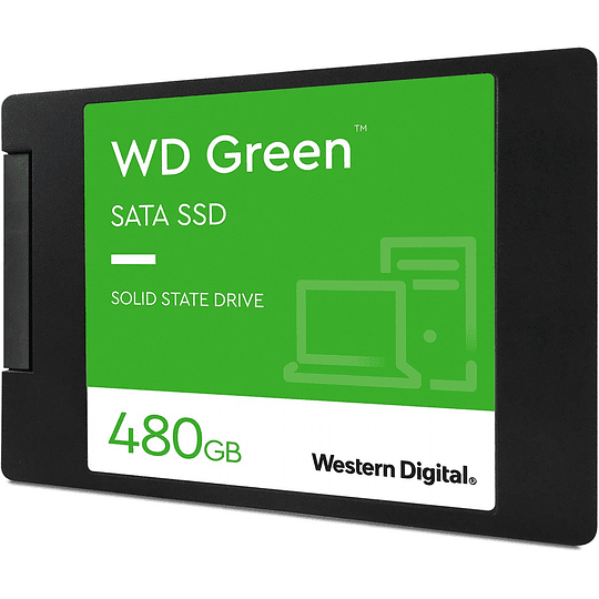 Disco duro 480GB interno SSD | WD Green 2.5“ SATA