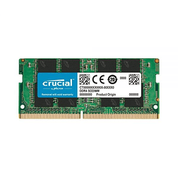 Memoria Ram 4GB DDR4 2666Mhz CL19 SoDimm Crucial 1.2V no ECC