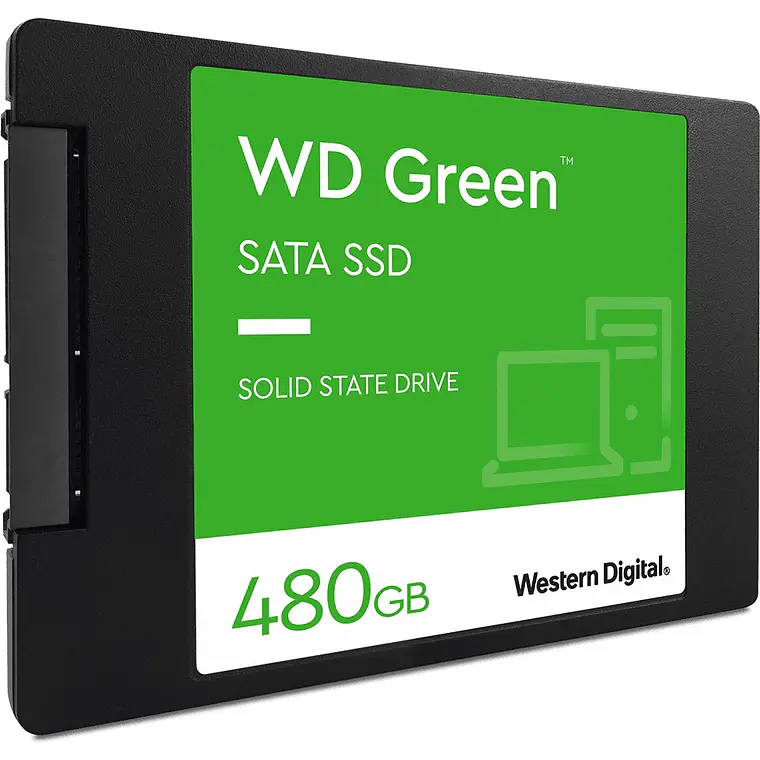Disco duro 480GB interno SSD | WD Green 2.5“ SATA 3