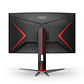Monitor 24“ Curvo AOC C24G2, Panel VA, 165Hz, 1ms, FreeSync Premium - Miniatura 6