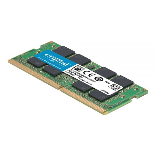 Memoria Ram 4GB DDR4 2666Mhz CL19 SoDimm Crucial 1.2V no ECC