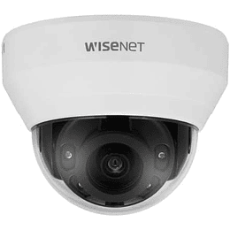 Hanwha Techwin WiseNet L LND-6012R - Cámara de vigilancia de red - cúpula - en interior - color (Día y noche) - 2 MP - 1920 x 1080 - focal fijado - LAN 10/100 - MJPEG, H.264 - PoE Class 2
