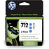 Cartucho de Tinta HP 712 color Cian