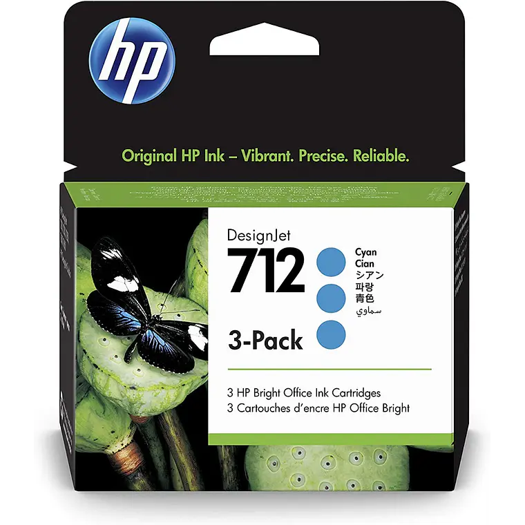 Cartucho de Tinta HP 712 color Cian 1