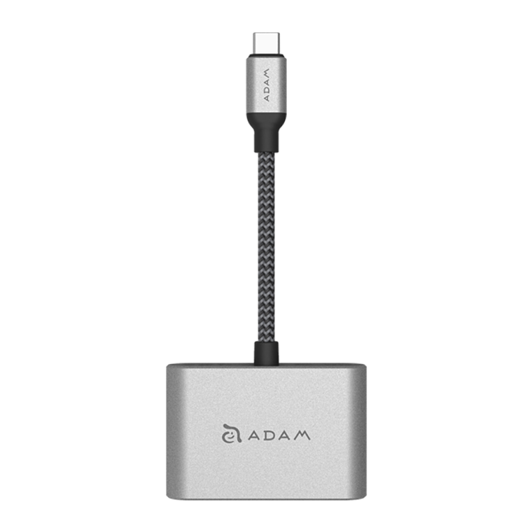 Adaptador USB-C a HDMI y VGA | Adam Elements CASA Hub VH1 2