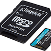 Tarjeta de Memoria microSDXC Kingston Canvas Go Plus, 128GB, Lectura 170MB/s