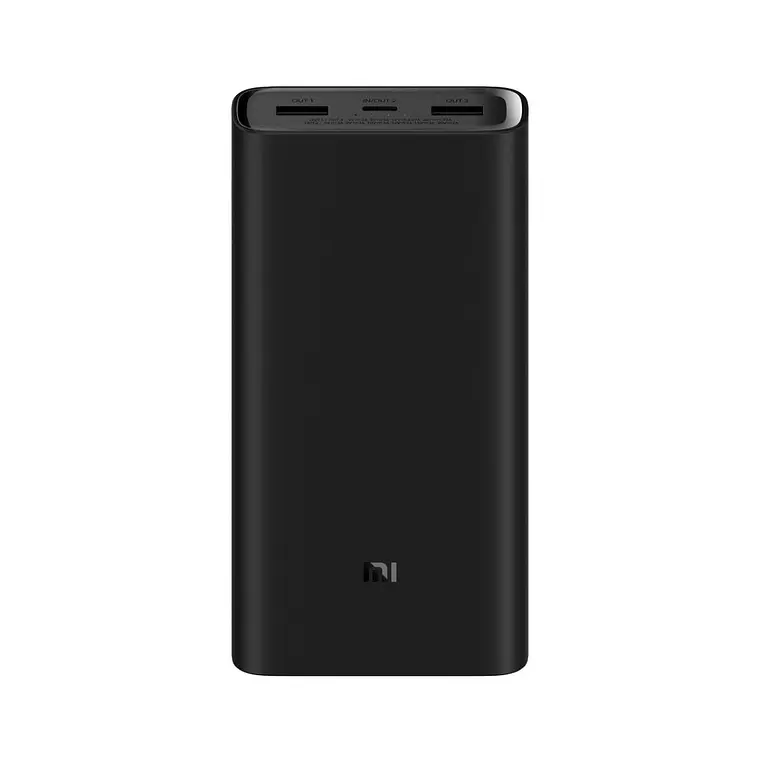 Cargador Xiaomi Mi Power Bank 20000mAh 50W negro batería interna 1