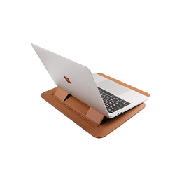 Sleeve multifuncional para Macbook de 13 JCPal Café