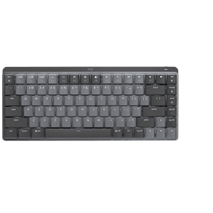 Teclado Mecánico Inalámbrico Logitech MX, Bluetooth, USB. Color Gris
